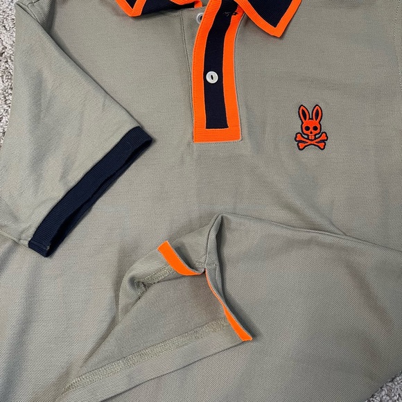 Psycho Bunny Kay Polo Shirt Wet Sand Size 3 Extra Small NWOT - Picture 3 of 7